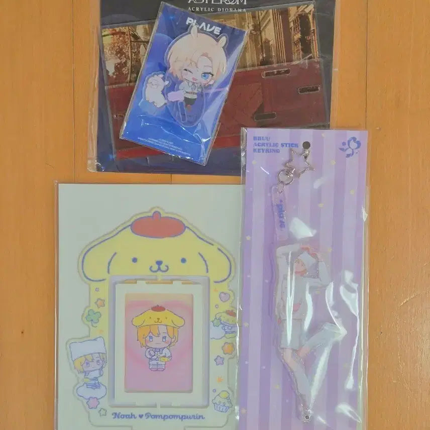 [BUNJANG] PLAVE Noah Ppu Acrylic Stand, Acrylic Stick Keyring, Aniplex Diorama Acrylic Stand Set / 노아 뿌 아크릴스탠드/스틱/애니플러스 디오라마 세트