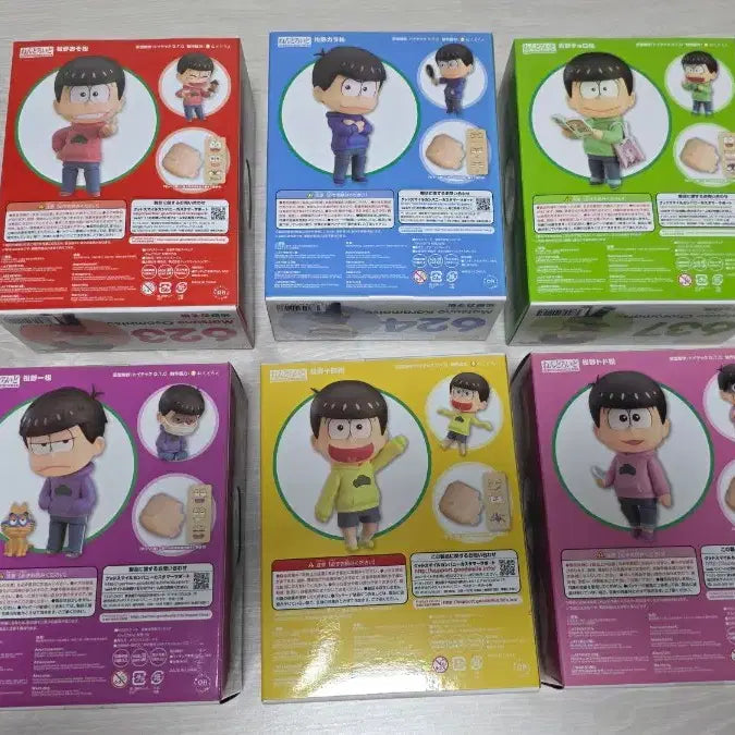 [BUNJANG] Osomatsu-san Nendoroid Full Set (Sealed) / 오소마츠상 미개봉 넨도 일괄