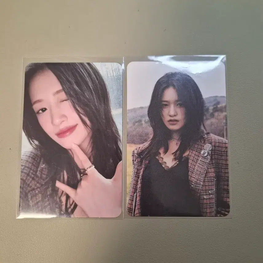 [BUNJANG] IVE Yujin Photocard Set / 유진 포카 2개 세트로 싸게 양도합니도