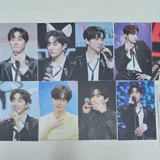 [BUNJANG] Lee Junho Double-Sided Photocard 11 Types + Akungpang Acrylic Stand / 이준호 누너건 양면 포카 11종 + 아궁빵 아크릴 스탠드