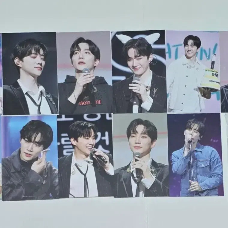 [BUNJANG] Lee Junho Double-Sided Photocard 11 Types + Akungpang Acrylic Stand / 이준호 누너건 양면 포카 11종 + 아궁빵 아크릴 스탠드