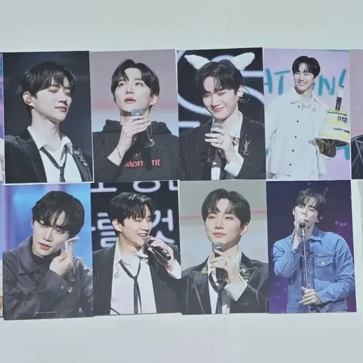 [BUNJANG] Lee Junho Double-Sided Photocard 11 Types + Akungpang Acrylic Stand / 이준호 누너건 양면 포카 11종 + 아궁빵 아크릴 스탠드
