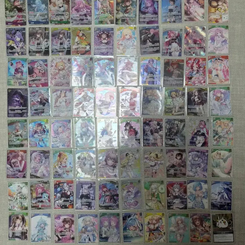 [BUNJANG] Hololive Card 80-Piece Set / 홀로라이브 카드 80개세트