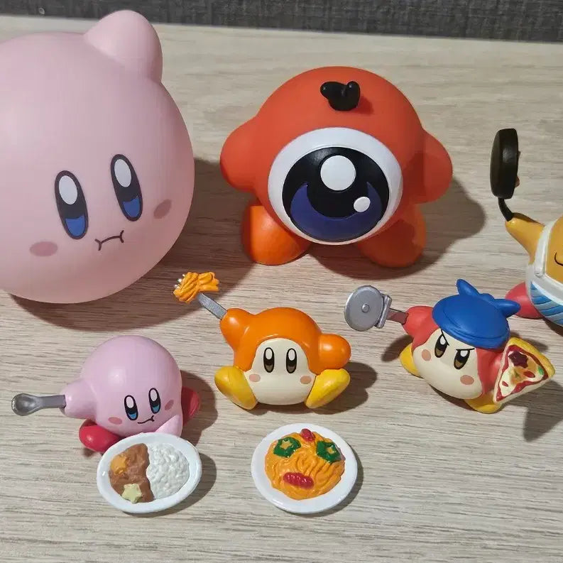 [BUNJANG] Kirby Figure 6-Piece Bundle Set (Authentic) / 정품 커비 피규어 6종 일괄