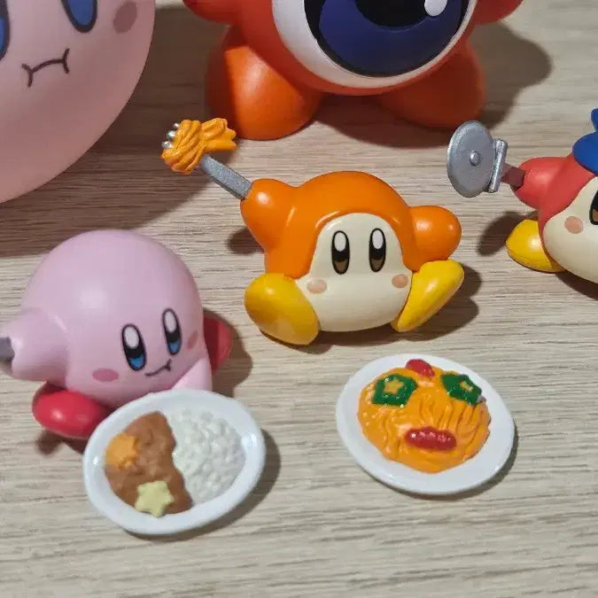 [BUNJANG] Kirby Figure 6-Piece Bundle Set (Authentic) / 정품 커비 피규어 6종 일괄