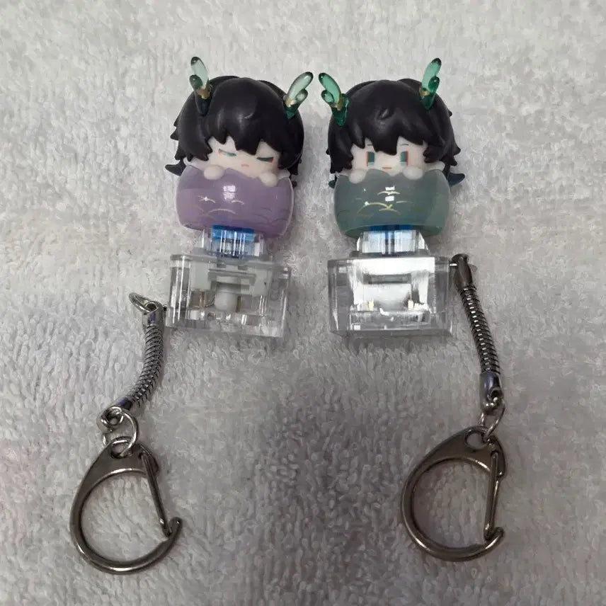 [BUNJANG] Honkai: Star Rail Dan Heng Keycap &amp; Keychain Set / 스타레일 단항 키캡 키링 2종 일괄