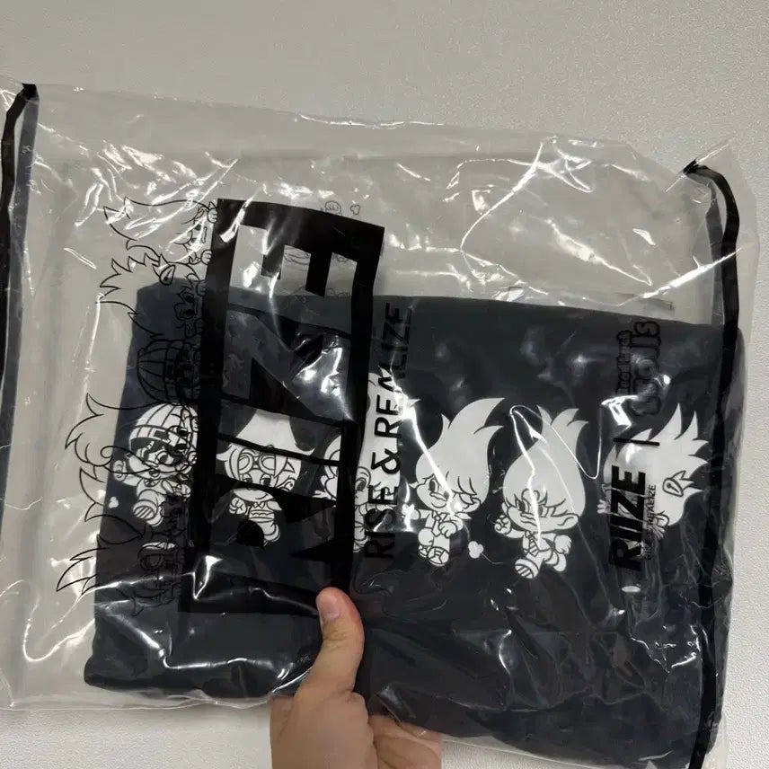 [BUNJANG] RIIZE Troll T-shirt Black L / 라이즈 트롤 티셔츠 블랙 L 미사용품