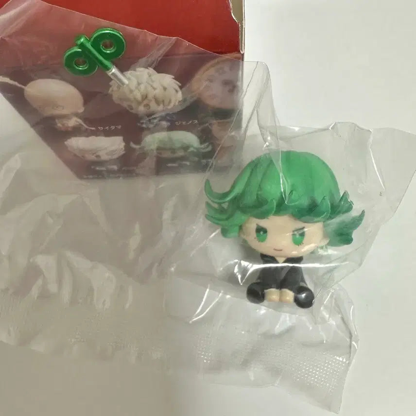 [BUNJANG] One Punch Man Tatsumaki Wind-Up Figure / (새상품) 원펀맨 타츠마키 태엽 페탓토 피규어