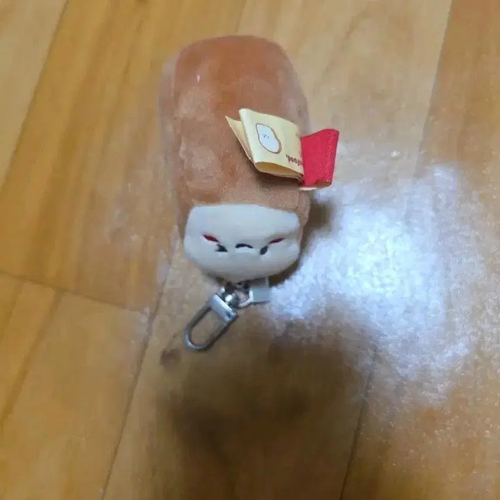 [BUNJANG] Winking Bread Toast Plush Keychain / 식빵 토스트 인형 키링 윙크 얼굴 가방고리