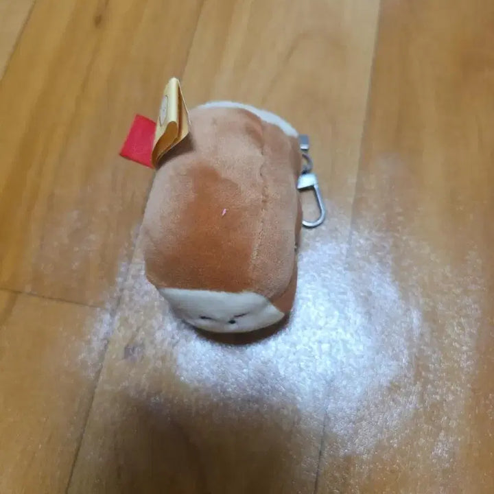 [BUNJANG] Winking Bread Toast Plush Keychain / 식빵 토스트 인형 키링 윙크 얼굴 가방고리