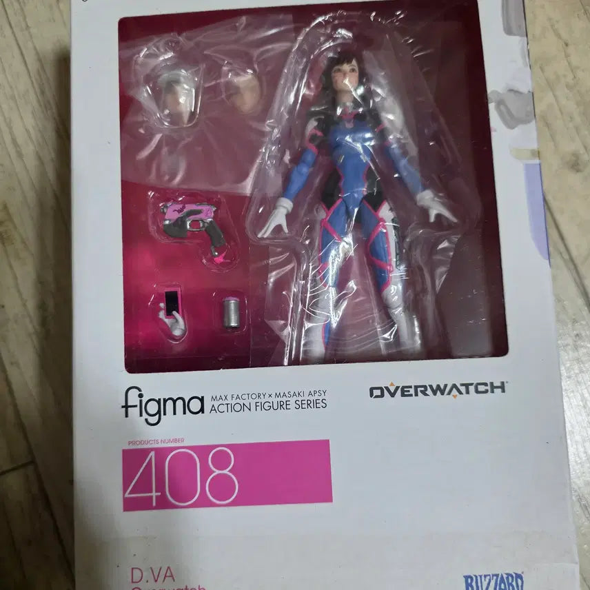 [BUNJANG] Figma Overwatch D.Va Figure (Sealed) / 미소녀 FIGMA 피그마 오버워치 디바 미개봉