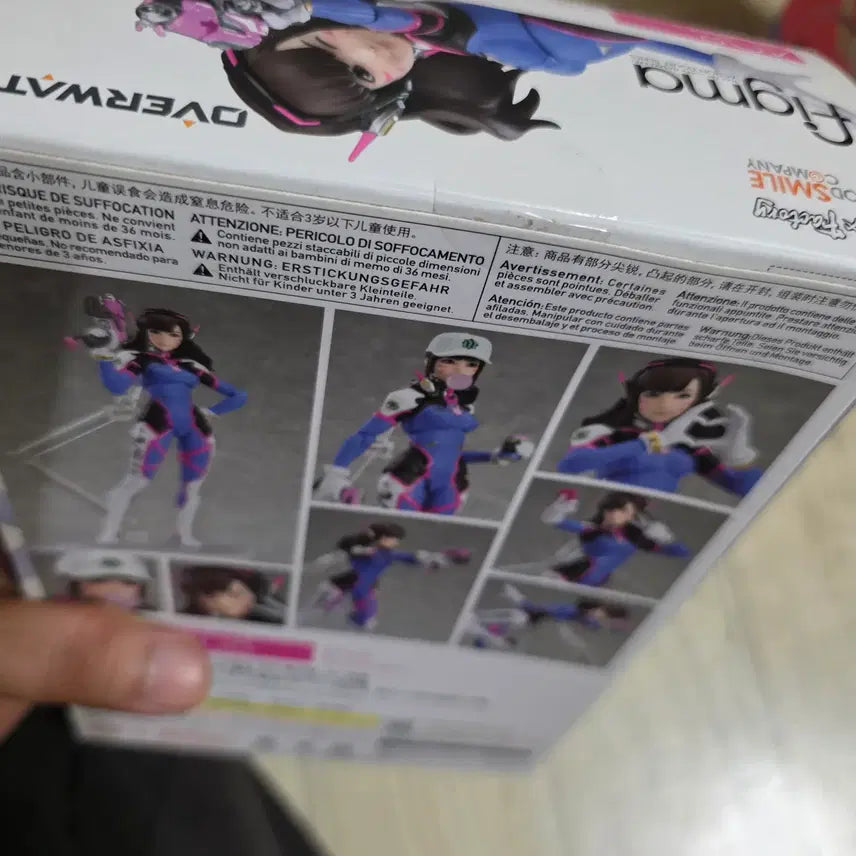 [BUNJANG] Figma Overwatch D.Va Figure (Sealed) / 미소녀 FIGMA 피그마 오버워치 디바 미개봉