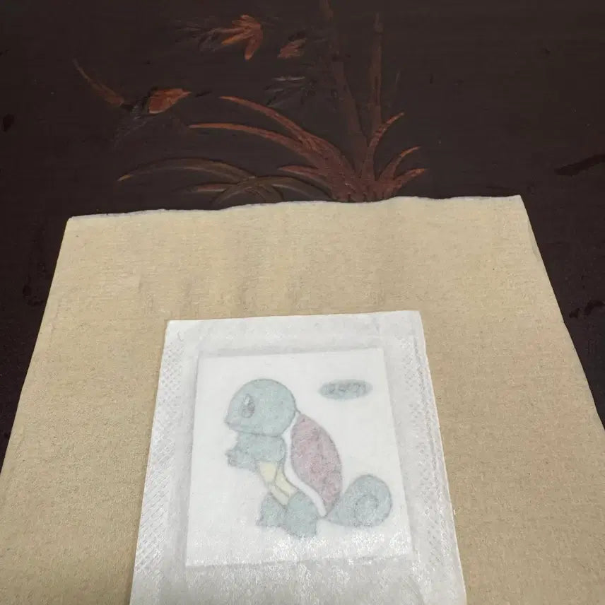 [BUNJANG] Pokemon Vintage Unsealed Sticker Squirtle Side Profile / 포켓몬 구버전 미개봉 띠부씰 옆꼬부기