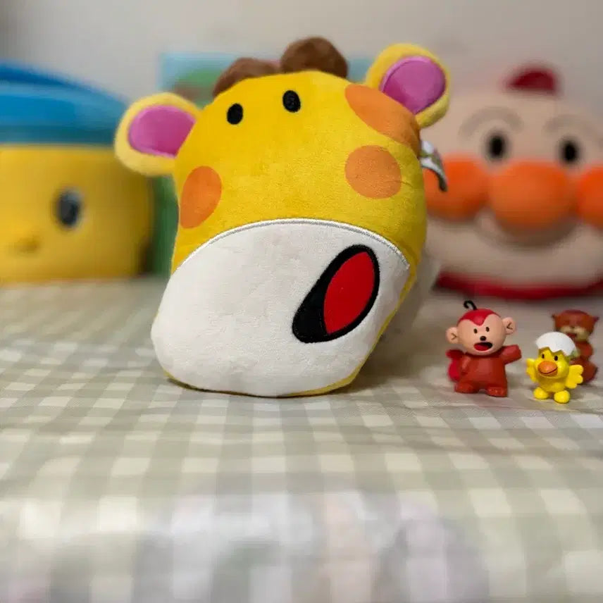 [BUNJANG] Tabekodoubutsu Giraffe Reel Pass Pouch / 타베코도부츠 기린 릴패스 파우치