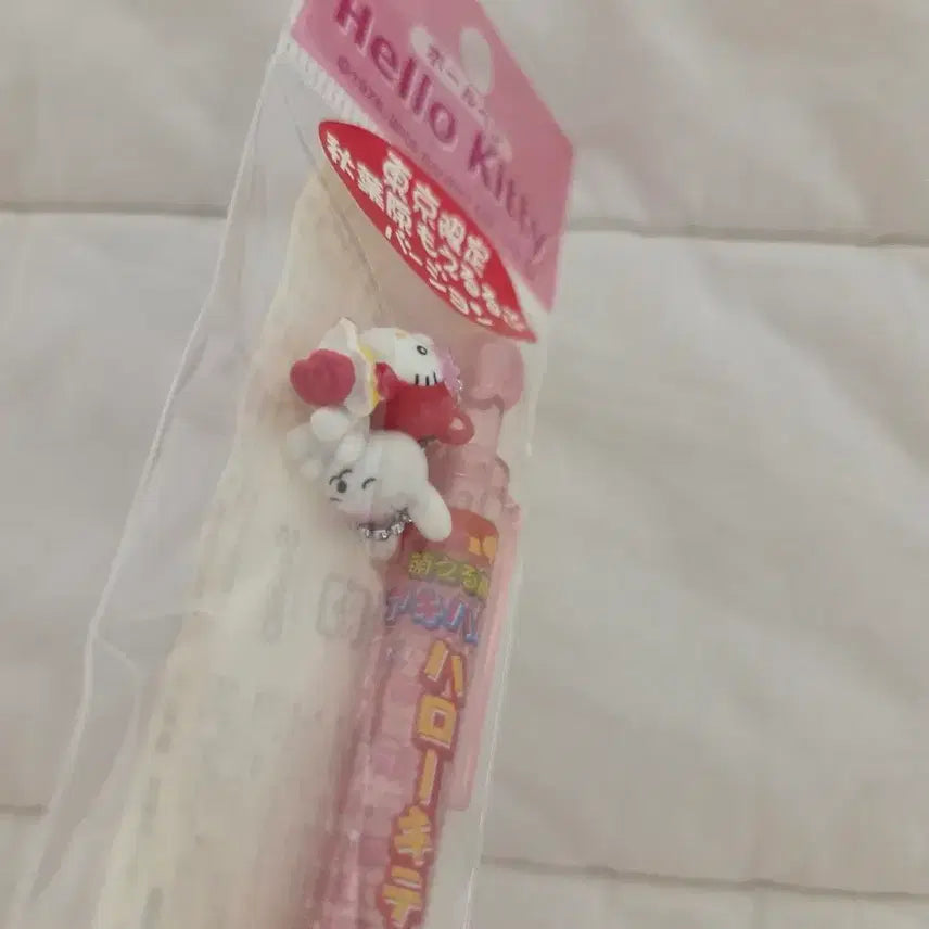 [BUNJANG] Hello Kitty Tokyo Limited Edition Vintage Rabbit Kitty Strap Ballpoint Pen / 도쿄한정 고전 헬로키티 토끼 키티 키티스트랩 볼펜