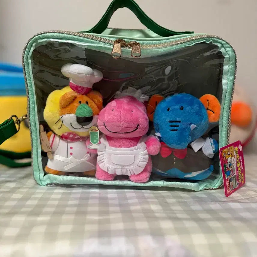 [BUNJANG] Tabekodoubutsu Shoulder Bag Doll Set / 타베코도부츠 가방 숄더백 인형 세트