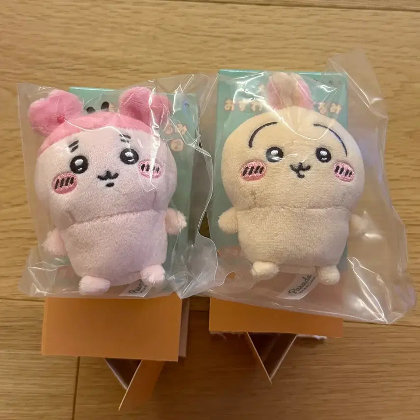 [BUNJANG] Chiikawa Usagi &amp; Kani Sitting Plush Set (Sealed) / (미개봉) 치이카와 앉은누이 우사기 카니 일괄