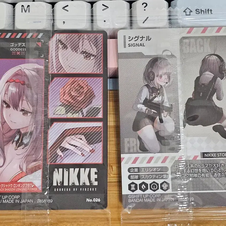 [BUNJANG] NİKE Wafer Card Set - Hongryeon, Signal / 니케 웨하스 5탄 홍련, 시그널 카드 일괄