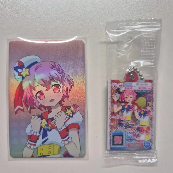 [BUNJANG] Pripara Leona Pretty Ticket Keyring &amp; Hologram Card Bundle Set / 프리파라 레오나 프리티켓 키링&amp;홀로그램 카드 일괄 판매