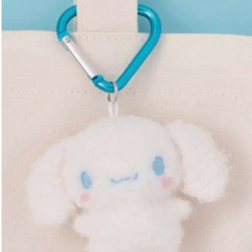 [BUNJANG] Sanrio Cinnamoroll Mini Mini Mascot Plush Keychain / 산리오 무뉴구루미 미니미니 마스코트 시나모롤 인형 키링