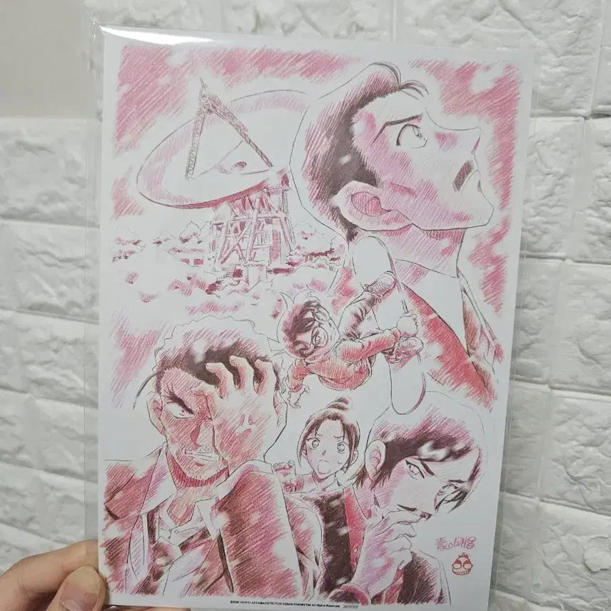 [BUNJANG] Detective Conan: The Darkest Nightmare Original Art Board / 명탐정 코난 척안의 잔상 원화보드