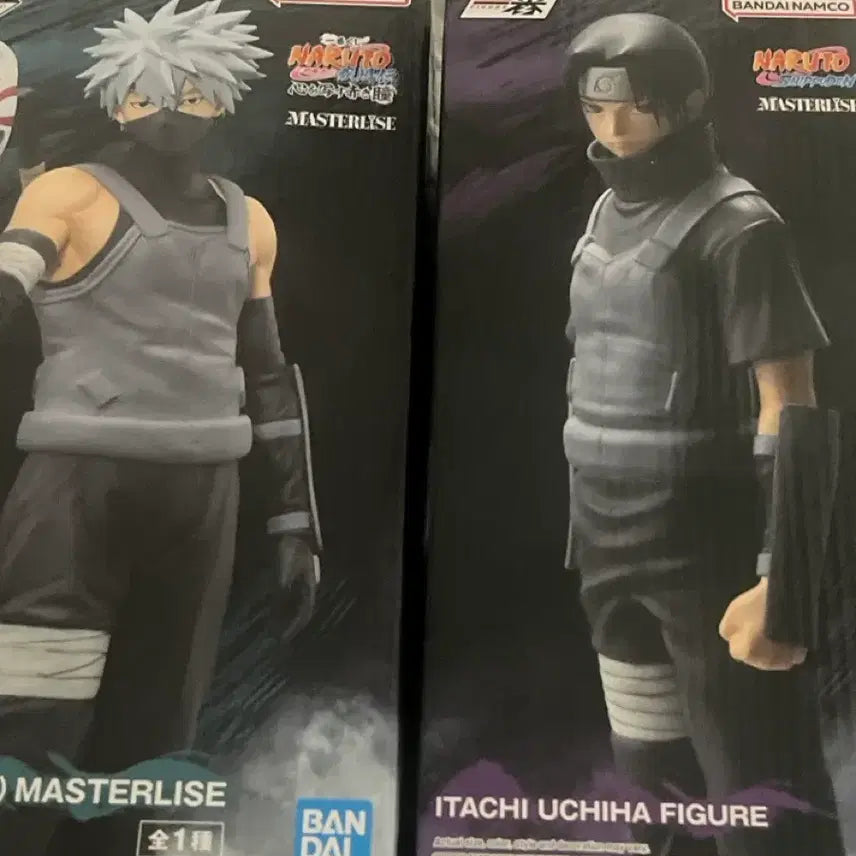 [BUNJANG] Naruto Itachi &amp; Sasuke Uchiha Figure Bundle / 이타치 사스케 쿠지 피규어 일괄 팝니다!
