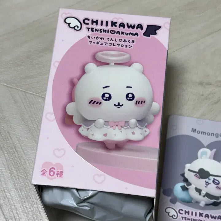 [BUNJANG] Chiikawa Angel Demon Momonga Figure (Sealed) / 판매) 치이카와 천사악마 먼작귀 피규어 모몽가 미개봉