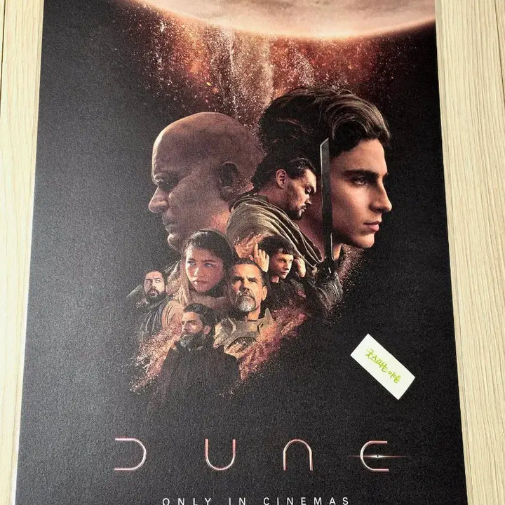 [BUNJANG] Dune Part 1 MX4D Special Exhibition Poster (A3) / [초희귀한정판]영화 DUNE 듄1 MX4D 스페셜 기획전 포스터(A3)