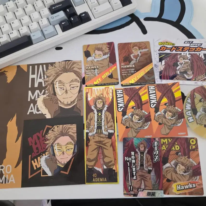 [BUNJANG] My Hero Academia Hawks Paper Goods Bundle / 나의히어로아카데미아 호크스 지류 일괄 나히아 히로아카