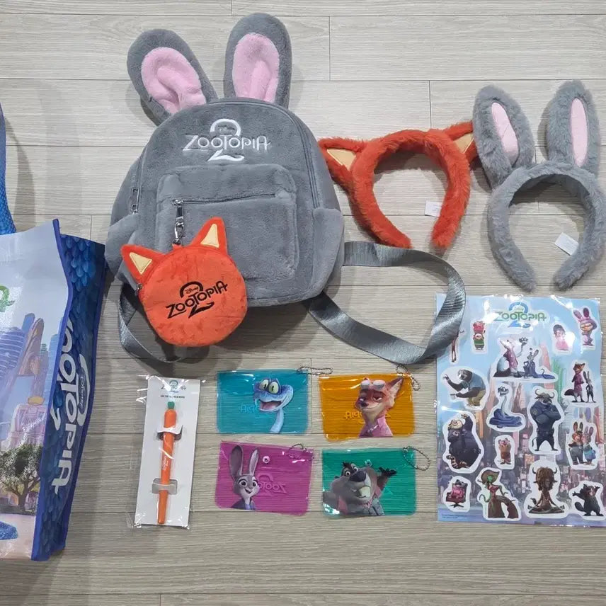 [BUNJANG] Zootopia 2 Nick &amp; Judy Limited Edition Merchandise Bundle / 주토피아2 닉 주디 한정판 굿즈 일괄 판매
