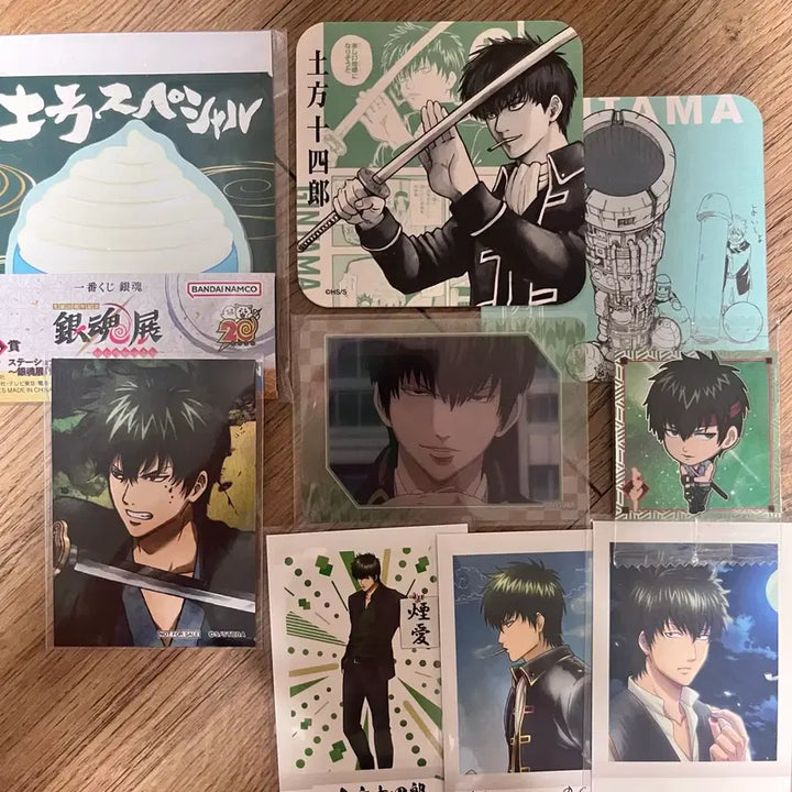 [BUNJANG] Gintama Hijikata Toshiro Paper Goods Bundle Set / 일괄) 은혼 히지카타 지류 굿즈