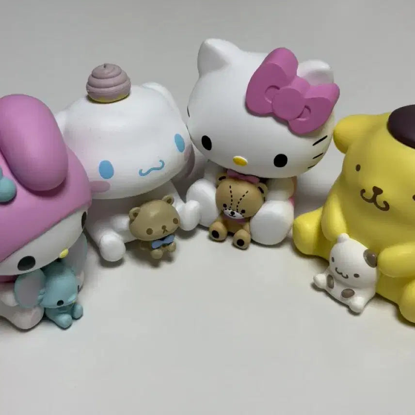 [BUNJANG] Sanrio Characters Figure Set (4 Types) / 산리오 피규어 4종 묶음판매