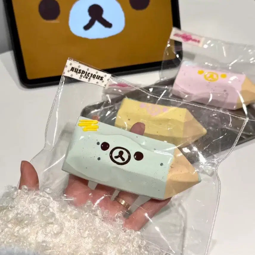 [BUNJANG] Rilakkuma Pencil Squishy Figure Set / 연필쿠마 리락쿠마 말랑이
