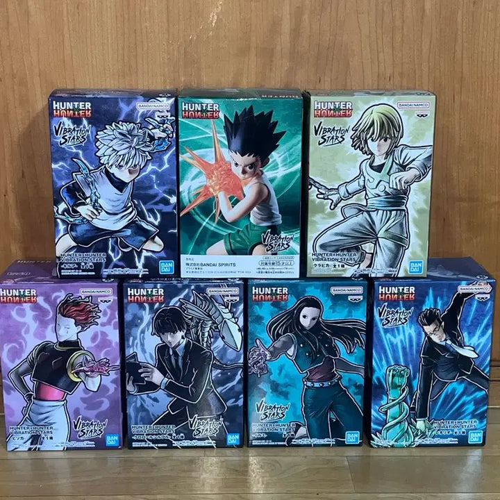 [BUNJANG] Hunter x Hunter Banpresto Vibration Figures (7 Types) Bundle Set / 헌터x헌터 반프레스토 피규어 일괄