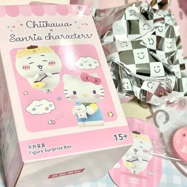 [BUNJANG] Chiikawa x Sanrio Collaboration Mini So Random Figure (Chiikawa) / (희귀)치이카와 산리오 콜라보 미니소 랜덤 피규어 (치이카와)