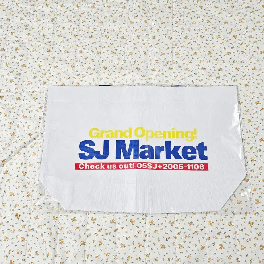 [BUNJANG] Super Junior Sujoo Market Reusable Bag / 슈퍼주니어 슈주마켓 리유저블백 판매합니다