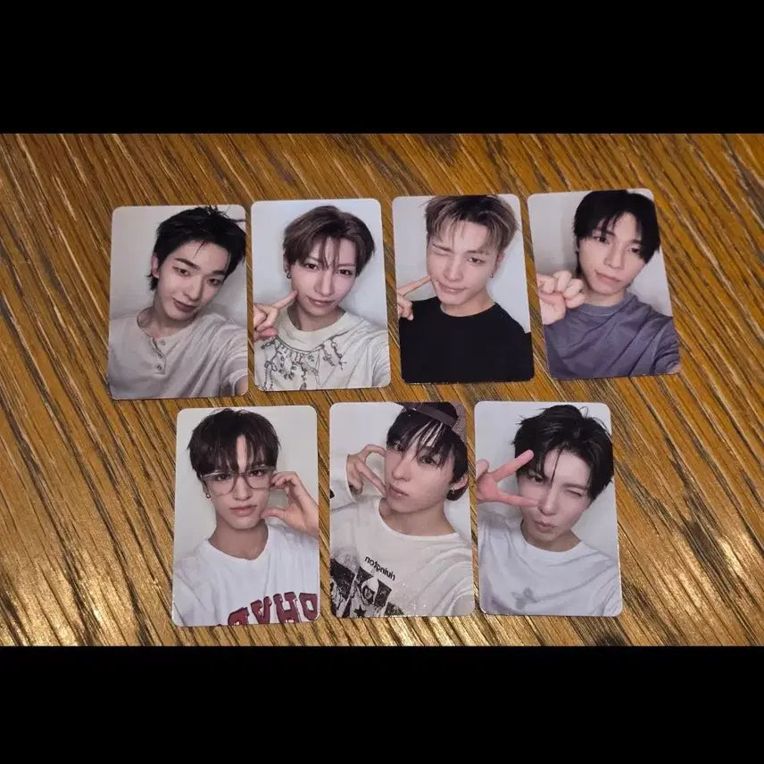 [BUNJANG] NEXZ Saucin M Countdown Live Broadcast Photocard Set (Tomoya, Yu, Haru, Soken, Seita, Hyui, Yuki) / 넥스지 쏘씬 NEXZ saucin 엠카 엠카운트다운 공방 포카 세트