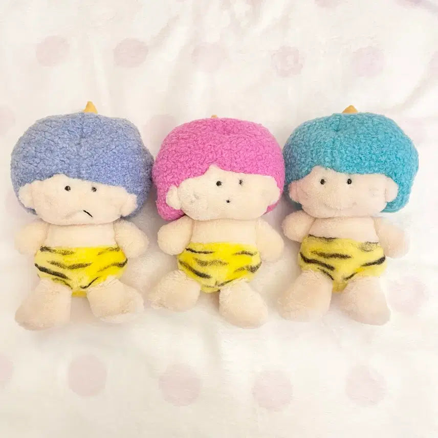 [BUNJANG] Sanrio Goropikadon Doll Set (Goblin &amp; Hello Kitty) / 고전 산리오 고로피카돈 인형 도깨비 고전키티 헬로키티