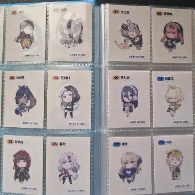 [BUNJANG] NIKKE 70 Types Sticker Bundle Set / 니케 띠부씰 판매