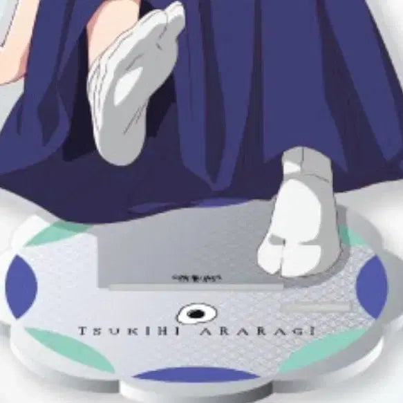 [BUNJANG] Monogatari Araragi Tsukihi Acrylic Stand &amp; Keychain Set / 모노가타리 아라라기 츠키히 아크릴스탠드 키링