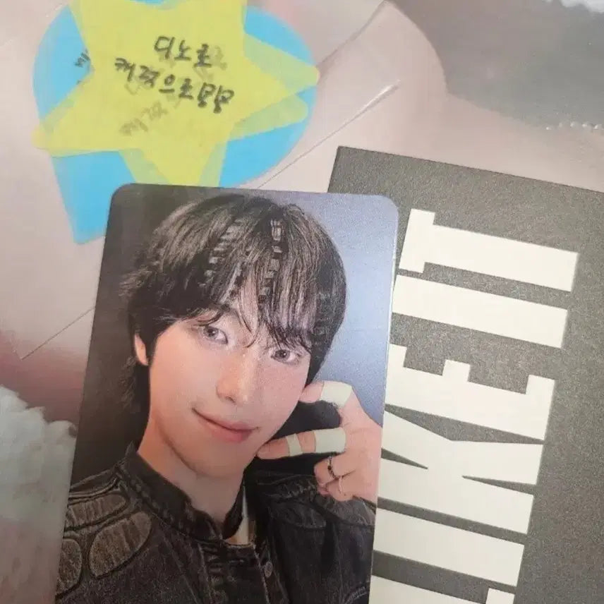 [BUNJANG] SEVENTEEN Dino Official Photocard + Confetti Set / 디노 공방 포카 + 컨페티4장