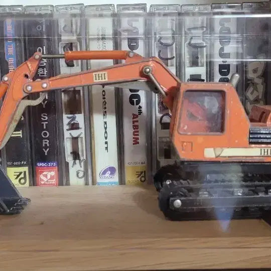 [BUNJANG] 1970s Ihara IS-110 Excavator Diecast Model / 70년대 일본  포크레인 다이캐스트