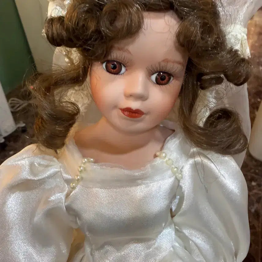 [BUNJANG] Vintage Antique Porcelain Doll / 빈티지 엔틱 포슬린돌