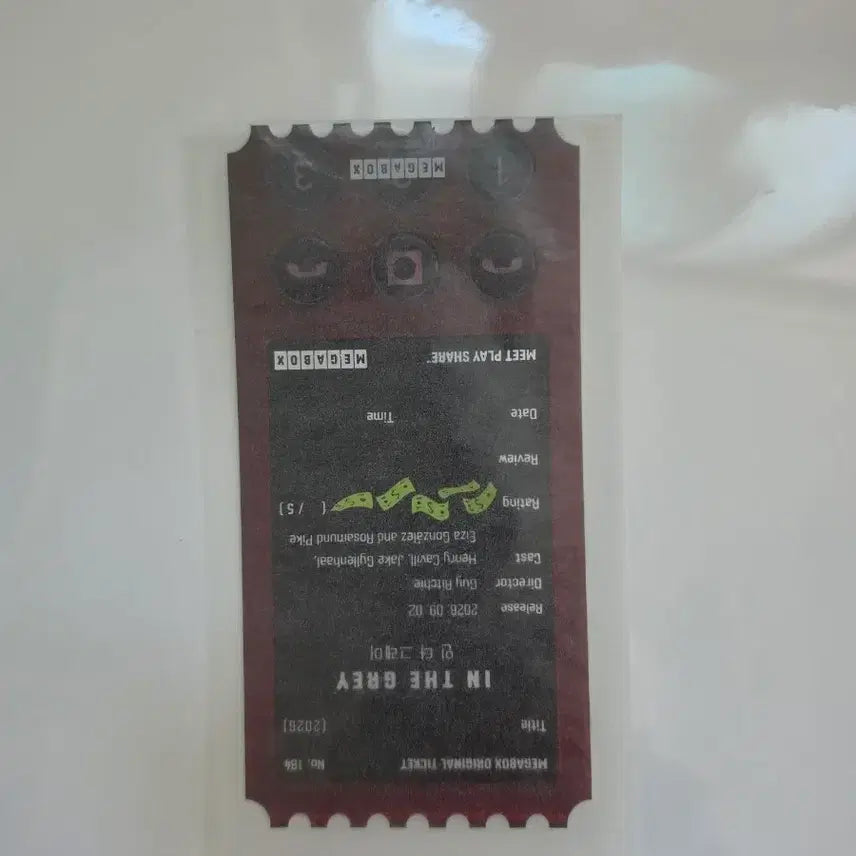 [BUNJANG] In the Grey Original Ticket / 인 더 그레이 오리지널 티켓