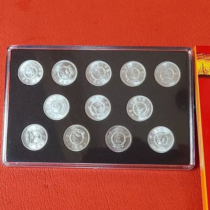 [BUNJANG] Chinese 1 Fen Coin Bundle Set (2005-2016) / (2개가격,1분줄세우기)중국1분세트12개년1푼
