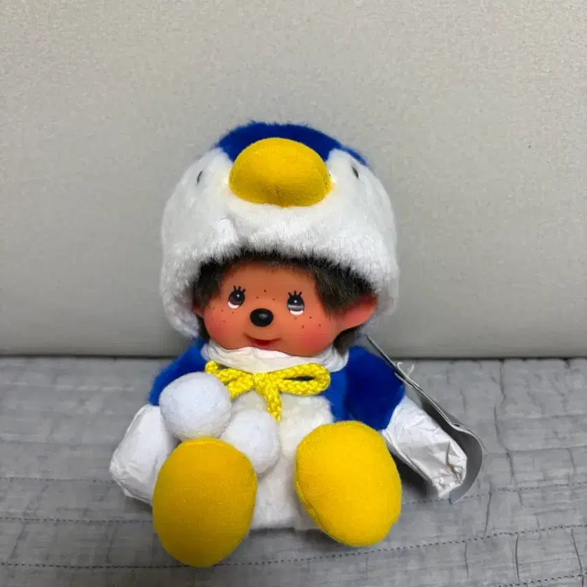 [BUNJANG] Monchhichi Penguin Plush / 펭귄 몬치치