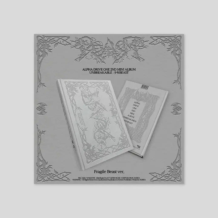 [BUNJANG] Aldi One 2nd Mini Album Fragile Beast Ver. (Sealed) / [품절] 알디원 2집 미니앨범 fragile beast ver.