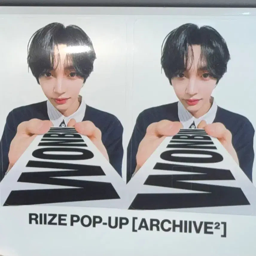 [BUNJANG] RIIZE Wonbin Popup Card Sticker / 라이즈 원빈 팝업 카드 스티커 팝니다
