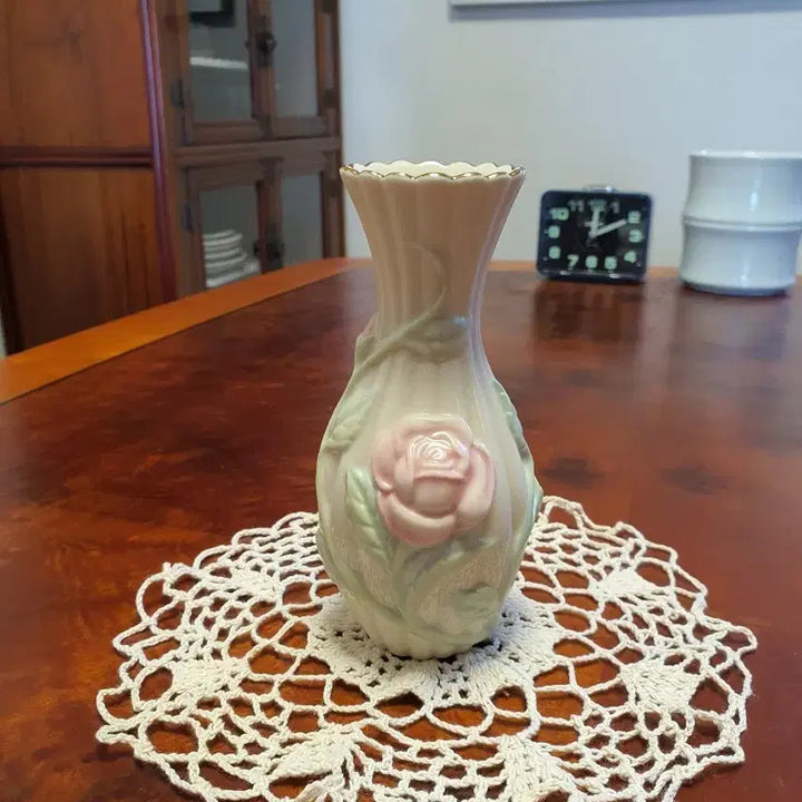 [BUNJANG] Vintage Lenox Sentimental Rose Vase / 빈티지 미국  레녹스 센티멘탈로즈 화병