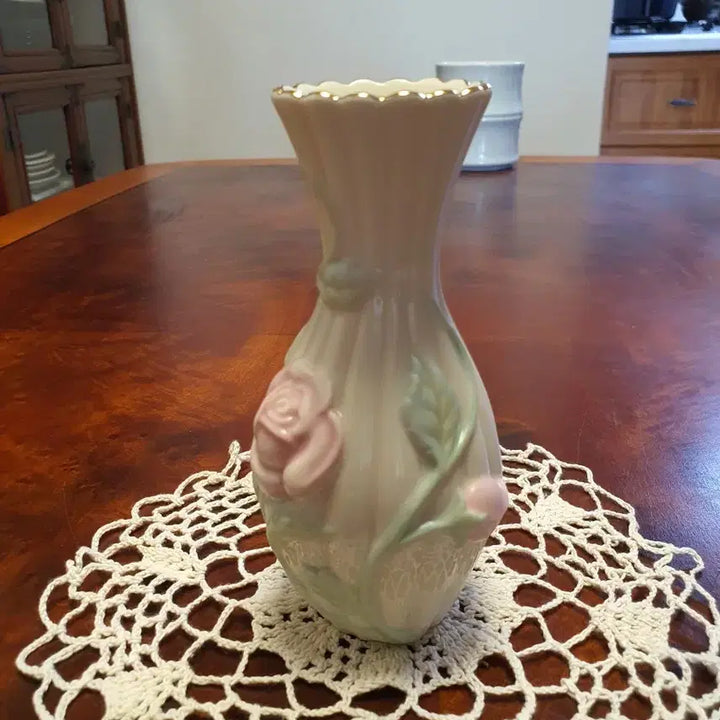 [BUNJANG] Vintage Lenox Sentimental Rose Vase / 빈티지 미국  레녹스 센티멘탈로즈 화병